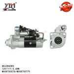 12V 3.6KW Mitsubishi Starter Motor For Benz Truck BZ64371 Auto Parts Silver