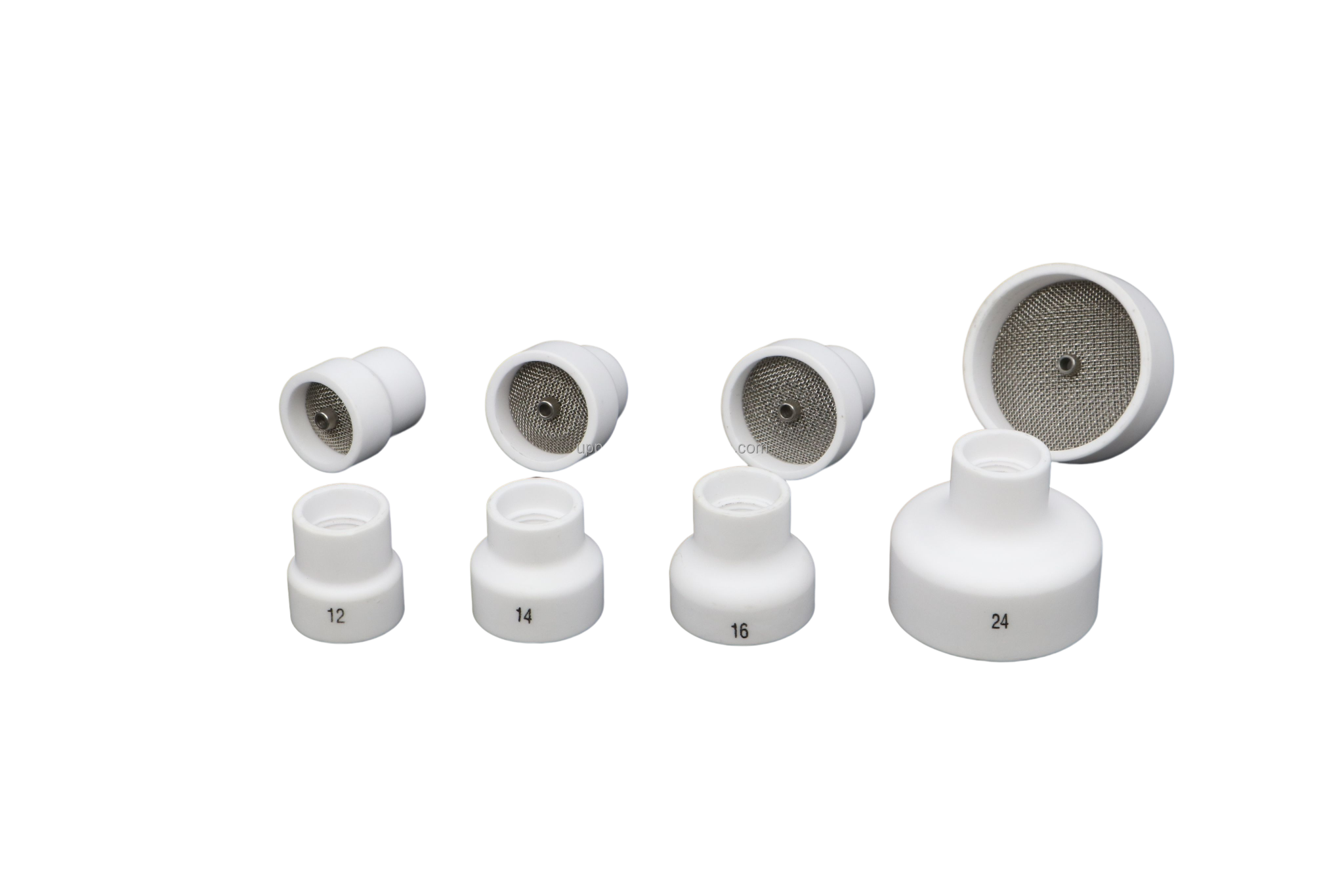 Tig Welding Cups for Welding Torch WP17 18 26 White Ceramic Tig Consumables 0.05kg