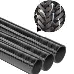 China factory carbon fiber tube 90mm carbon fiber pipe tube 60mm 80mm 100mm