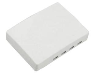 Wholesale ABS 4 Cores FTTH Fiber Optic Termination Box Desktop Dustproof from china suppliers
