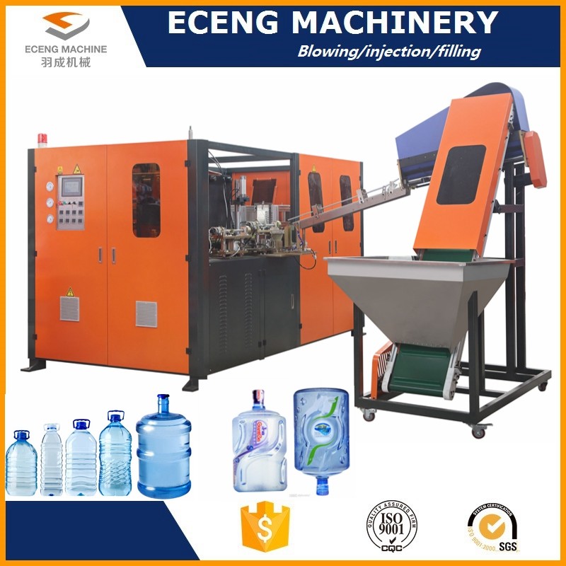 5 Gallon Automatic Blowing Machine , Blow Moulding Machine For Pet Bottle
