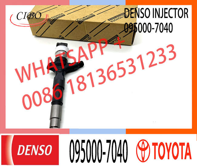 Diesel CR Fuel Injector 095000-6771 095000-7041 095000-7040 for diesel engine