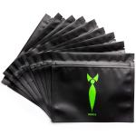 Custom order aluminum foil side gusset bags for tea / coffee / nuts