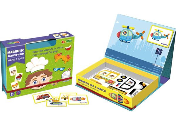 Magnetic Titles Blocks Magnetic Game Set EVA Foam Educational Toys With Gift Box
