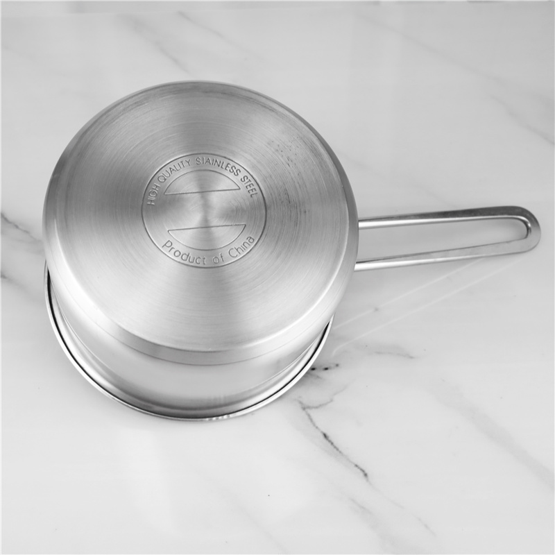 Hot Selling Korean 3pcs Non Stick Cookware Set Hot Pot Stainless Steel Soup Pot Cooking Pot Set