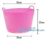 Household free sample woven plastic storage basket laundry storage basket,