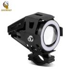 Universal Aluminium Angel Devil Eye LED Headlights For Mini Motorcycles