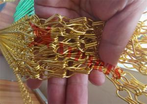 Wholesale Aluminum Metal Chain Curtain For Restaurant Decorative Partition Screen from china suppliers