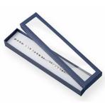 Luxury Small Cardboard Gift Boxes Gift Ring Packaging 50x50x32mm With Clear