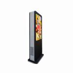 High Brightness Outdoor Touch Screen Kiosk , Outdoor Digital Totem IP65