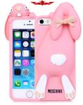 Rabbit Silicone Iphone 4 4S 5 5S Cases Multi Color Gift Box Provided