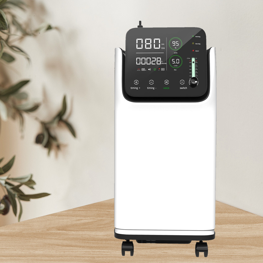 Electric Oxygen Breathing Machine For Home Use 5 Litre