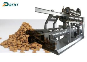 Wholesale CE Certificate Large Capacity Pet Food Line Twin Screw Extruder from china suppliers