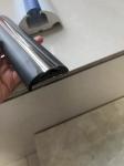 PISTON Rigid Boat Rubber Vinyl Rail With Metal Stainless Steel 316 Insert