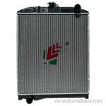 Hino R407 automotive truck radiator aluminum assembly water tank engine cooling