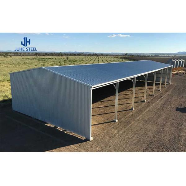 Hot Dip Gavalnized C.Z Shape Steel Channel Prefab Storage Shed for Farm Hay