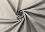 130GSM Breathable Polyester Mesh Fabric for Shoes Sneakers Grey Color