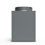 Outdoor R410a Commercial Air Source Heat Pump Water Heater 38KW