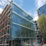Double Triple Insulated Glass Curtain Wall Anti Condensation Concrete Curtain