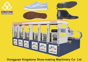 Wholesale Leather Shoe Sole Making Machine , Rubber Shoe Insoles Vertical Injection Machine from china suppliers
