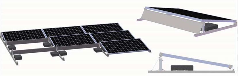Flat Roof Solar Racking System