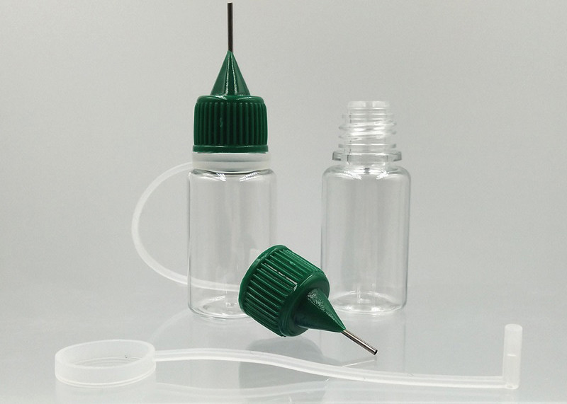 Transparent Durable Smoke Oil Bottle Odorless Good Chemical Stability