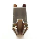 6063 T3 2.0mm Wood Finish Aluminium Profiles For Door