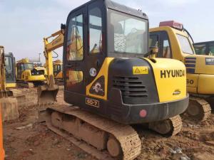 Wholesale Yangma Engine R60-7 6 Ton Used Hyundai Excavator from china suppliers