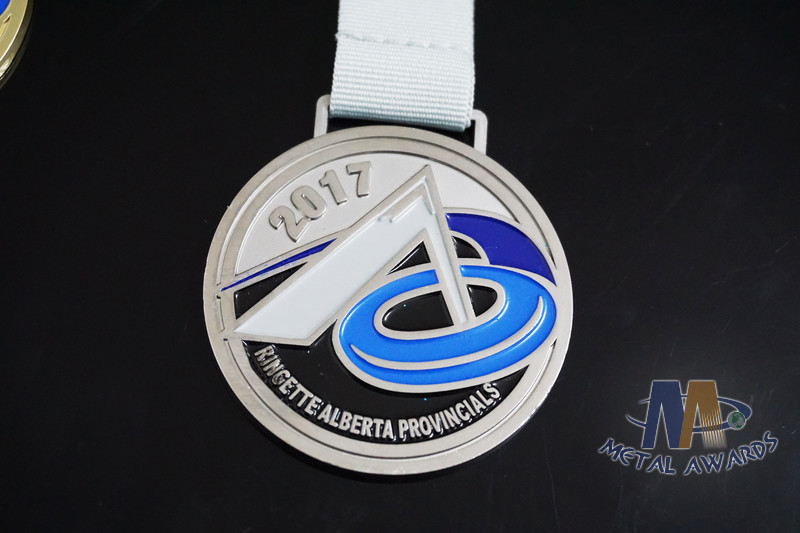 Commercial Die Cast Sports Award Medals , Custom Made Medallions Smooth Back