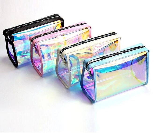 Underwear Professional Makeup Bag Slider Closure Zip For Tower Clothing