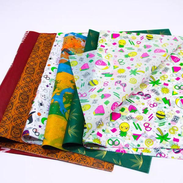 Gift Packing Small Tissue Paper Wrap Coloured Craft Bouquet Flower Wrapping