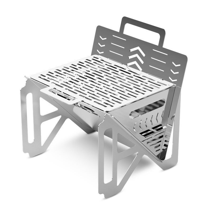 Stainless Steel Camping BBQ Grill Stove Barbecue