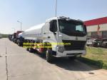 Sinotruk White Howo A7 Fuel Tank Truck 6x4 Oil Tank Truck Lhd Zz1257n4347n1