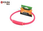 Flashing Light Up LED Dog Necklace Rechargeable Flashing Dog Collars Pet Gift