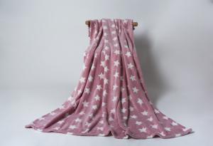 Wholesale Soft Micro Plush Printed star Blanket For Queen Bed - All Seasons Lighweight Flannel Fleece Blanket from china suppliers