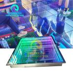 Wireless Starlight Wedding RGB DMX Disco LED Dance Floor Light for Master-Slave
