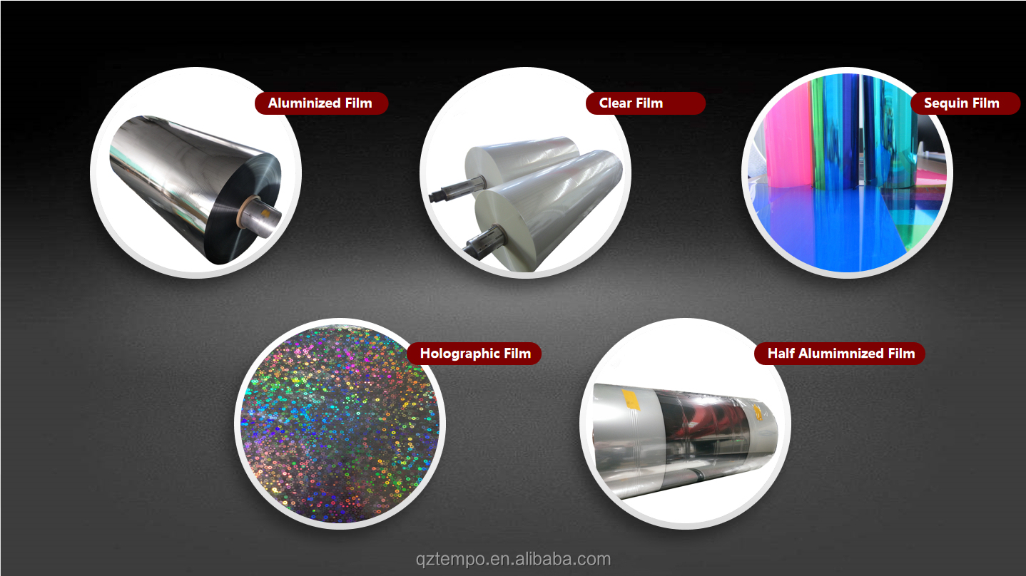 Transaprent Holographic Film for Customized Design Water Soluble Bopp Soft Packaging