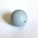 New Color BPA Free Baby Chew Necklace Round Silicone Teething Beads Brown/pink