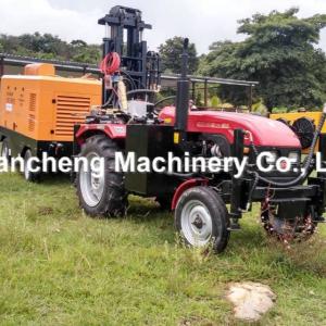 Wholesale 200m Classic Water Borehole Drill Rig Tractor Mounted Water Well Drilling Rig from china suppliers