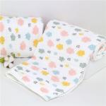 MBB 020 Neutral Muslin Baby Blankets Large 47 * 47 Inches For Boys / Girls