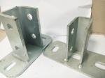 SS316L Metal Steel Post Base Strut Channel Fittings Electrical Steel Channel