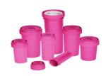 Reversible Cap Child Safety Medicine Pill Bottles Vial PP Material Bottle