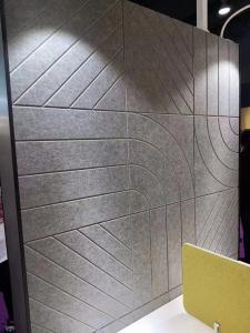Wholesale 9mm / 12mm Thick Polyester Acoustic Panels For Wall And Ceiling Decoration from china suppliers
