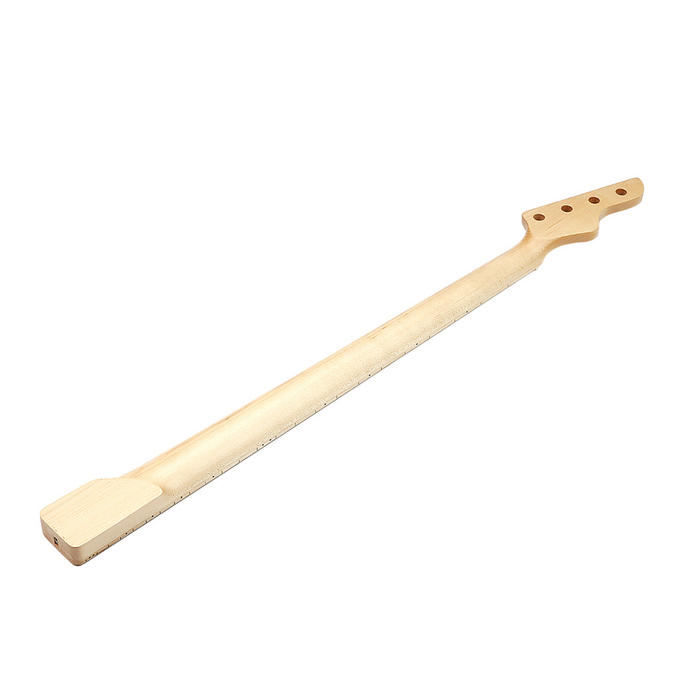 C Shape Jazz Bass Guitar Neck With 24 Frets Durable Maple Wood Fretboard