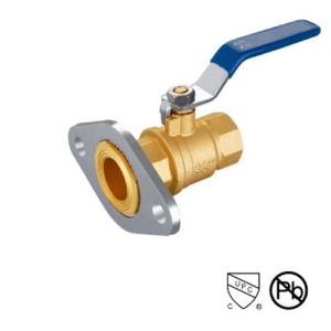 Wholesale STD Port Flange Brass 1/ 2 Inch Solder Ball Valve Flange End Steel Chrome Plating 3/4″ from china suppliers