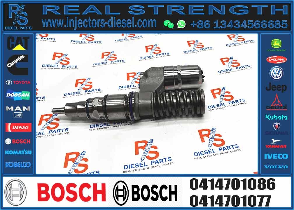 Factory Price Excavator Parts 2599428 0414701086 Common Rail Injector For DC9.50 Diesel Engine with High Quality 259-942