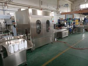 Wholesale Bottle Filling Capping Labeling Packaging Machine Line for Hand Sanitizer, Laundry detergent，Shower Gel，Massage oil from china suppliers