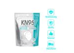 N95 Mask Standing Bottom Zipper Top Resealable Pouch Packaging