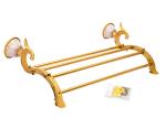 Towel Shelf Brass / Zinc Alloy Gold bathroom supplies 1861g for Family bathroom