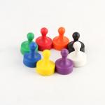 Colorful Plastic Cover Neodymium Push Pin Magnet NiCuNi Coating